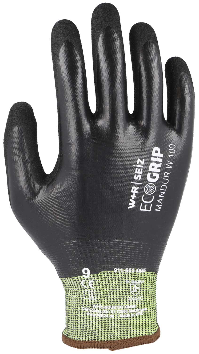 W+R ECOGRİP MANDUR W 100 Kesilmeye Dirençli Eldiven