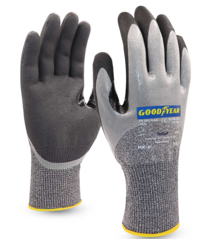Goodyear MK-8 Kesilmeye Dayanıklı Eldiven