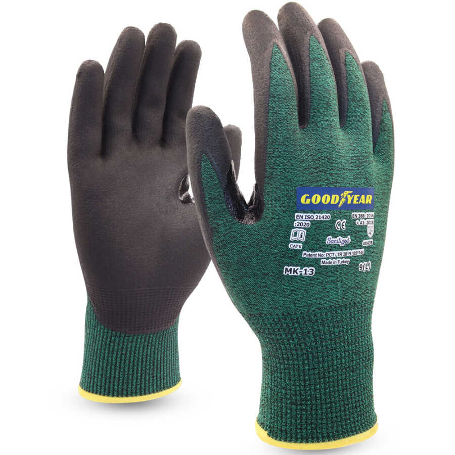 Goodyear MK-13 Kesilmeye Dayanıklı İş Eldiveni