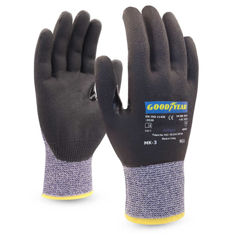 Goodyear MK-3 Kesilmeye Dirençli İş Eldiveni
